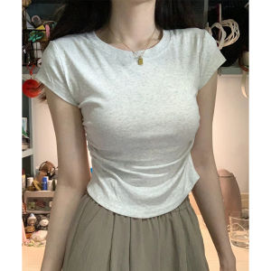 SUHUIQIAN | Cotton Short Sleeve Tshirt For Petite 2026 Summer