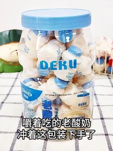 [Ăn vặt ngon] Combo 300g Kẹo viên nén sữa chua Deku/Kẹo sữa chua Deku vị dâu - Xoài - nguyên vị thơm ngon