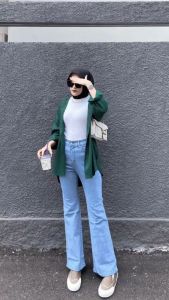 Beliyuek Store: Celana Jeans Panjang Wanita Kekinian Import