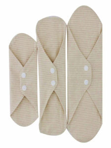 Daily Use Organic Cotton Incontinence Sanitary Pads Waterproof Washable Breathable for Middle-Aged And Elderly Pregnant Women