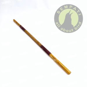 SEMPATI Tangkringan Burung Kenari Tangkringan Amplas Sazime Premium Kayu Jati Amplas Cukit Motif Laser Anti Rontok Luntur Pangkringan Plangkringan Sangkar Kandang Burung