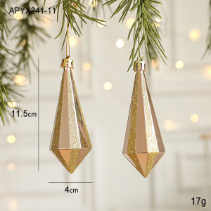 2pcs Christmas Tree Hanging Conch Ornament Five-pointed Star Decorative Pendant Arrangement Supplies Pendant Merry Christmas