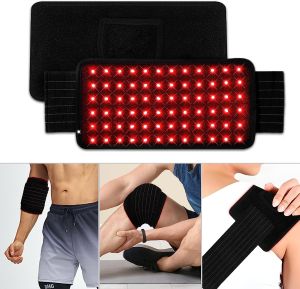 Red Light Therapy Belt 660nm 850nm Red Infrared Light Heating Wrap for Knee Wrist Ankle Leg Arm Neck Pain Relief Healing Skin Rejuvenation