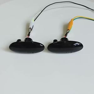 Carrie8 For Renault Koleos 2007-2011 Pre-facelift Dynamic LED Side Wing Fender Sequential Turn Signal Light Car Styling Lamp 1I3O9P