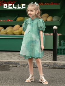 Summer Traditional Chinese Style Childrens Dress