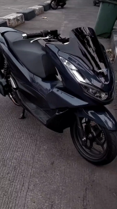 Stiker Skotlet Hitam Glossy Mengkilap Super mengkilap Premium Body Motor Cover Sepeda Listrik