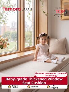 TAMILE | Baby-friendly Thick Washable All-seasons Bay Window Cushion
