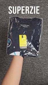 Baju Anak Cowok Lengan Pendek Katun Premium 30s Motif Luar Angkasa ROKET BLAST OF Warna Navy