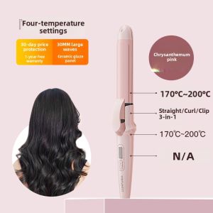 CONFU | Kangfu 150 Large Curling Iron Womens Clip Board Straight And Curling Dual Use Miniature Lazy Girl Forehead God Tool
