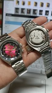 [ ĐỒNG HỒ CƠ MÁY NHẬT ] Hoàn Tiền Max -  Đồng Hồ Cơ Nam SK Mặt Lửa Cao Cấp Chống Nước Chống Xước Automatic + Thẻ Bảo Hành