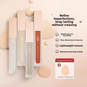 BH Concealer Cream Covers Tear Groove Dark Circles Pimples Facial Shading Brightening Orange Color Changing Liquid Makeup