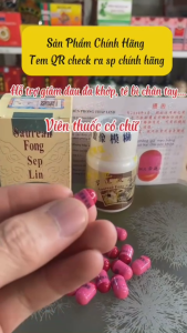 [Hàng Xịn] Tuyết Liên Phong Thấp Linh Saurean Fong Sep Lin Đau Nhức Xương Khớp