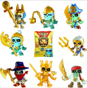 ตุ๊กตาโครงกระดูกกองทัพลึกลับ ทรูส์เอ็กซ์ โกลด์ เทรเชอร์ ฮันเตอร์ แบบสุ่ม หมดสต็อก 24 แบบ ของเล่นสะสม กล่องสุ่ม