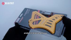 Scarlet Racing - Cover Gear Cover pelindung Gear CRF 150L 2201 CNC