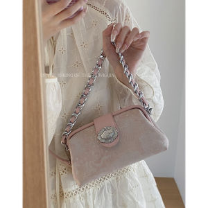 Advanced Texture Niche Style Bag Female 2023 New Arrival Summer Satchel Doctor Bag Easiest for Match Ins Shoulder Messenger Bag