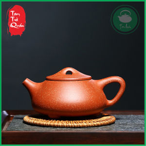 Ấm tử sa thạch biều Huyết Long Sa 240ml