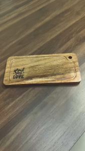 Engraved Acacia Cheeseboard 6x12 / Personalized Engraving