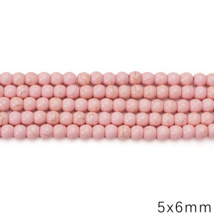 1Str/Bag Pink Dreamy Style Synthetic Turquoise Skull Pentagram Jewelry Making DIY Bracelet Necklace Handicrafts Small Business S