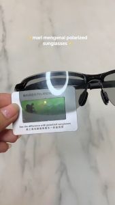 OKULARY A3 Kacamata Anti Sinar UV 400 Kacamata Hitam Photochromic Polarized Anti Silau Siang Dan Malam Sunglass Fotosensitif FREE BOX