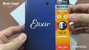 Dây Đàn Guitar Điện Elixir 12002 – Chính Hãng