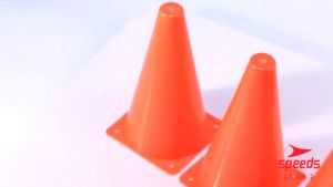 006-14 SPEEDS Cone Kerucut Lubang Marker Alat Trainning Latihan Olahraga Futsal Sepak Bola 28.5 Cm