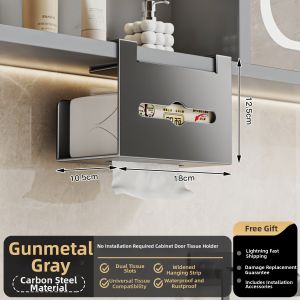 MOSHANG | Hanging Paper Towel Holder for Bathroom