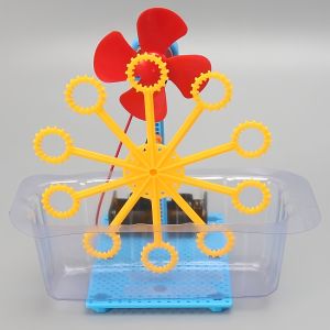 Educational bubble machine toys childrens Diy hand-assembled models  educational toys festival gifts