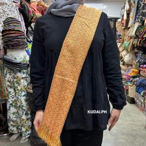 SABLAY Handwoven Weave Alampay / Runner Sash / Ethnic Costume Accessories / Mindanao Attire / Tribal Wear