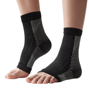 Neuropathy Socks (3 Pairs) - Multipack Compression Diabetic Toeless Foot Sleeves for Ankle GoutPlantar Fasciitis for Men Women