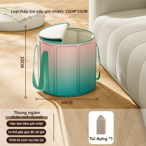 Bồn Ngâm Chân Di Động Có Sưởi ấm