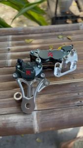 KALIPER KTC SET DEPAN BELAKANG PNP NINJA R SS TINGGAL PASANG SET BREKET
