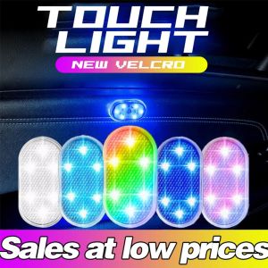 KEBIDU 1pcs Car LED Touch Lights Wireless Interior Light Auto Roof Ceiling Reading Lamps for Door