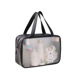 PVC Cosmetic Toiletry Bag Featuring Cartoon Design and Waterproof Material B03