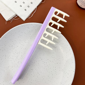 The More Curly Hair Is Combed the More Curly It Is! Large Tooth Comb Styling Hair Curling Comb Perm Dedicated Fluffy Hair Not Knotted Handy Gadget Women