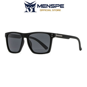 MENSPE Driving Sunglasses Mens Polarized Sunglasses Fashion Square Frame Sunglasses UV400 Clear Vision Sunglasses Cycling Riding Running Fishing Glasses for Men Women