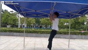 Tenda Jualan 3x3 Tenda Lipat Tenda Bazar Outdoor Tenda Gazebo 600D Tenda Jualan Pameran Dagang
