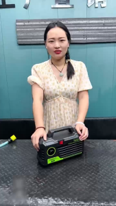 3000W High-Pressure Car Washer | 100BAR Portable Self-Priming | IPX5 Waterproof w/Triangular Pump & 0-120° Spray