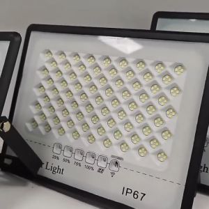 ESGLOVES 1000W lampu solar lampu raya solar outdoor waterproof Outdoor Lighting With Panel