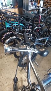 BMX Cycle Center Horn Bike Airhorn Straight Design Taiwan Quality Distinct Loud Sound 22cm Length Manual Potpot Horn No Batteries Needed