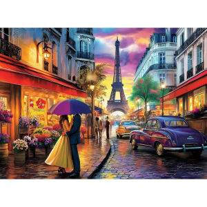 Jigsaw Puzzle The romantic Eiffel Tower for Adults 500/1000/1200/2000PCS Coolest Challenging Game Puzzles for Personzalized Gift