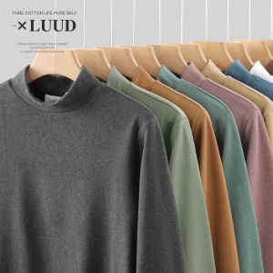 LUUD | Áo Thun Cổ Trụ Có Tấm Giữ Nhiệt Điều Chỉnh
