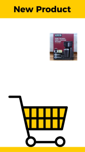 Kris 420ml Coffee Maker With Tumbler Alat Pembuat Kopi Dengan Gelas Travel Warna HItam Filter Bisa Dicuci Praktis Mudah Digunakan