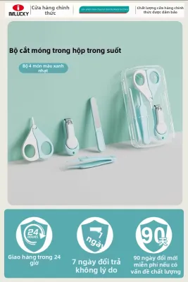 IMLUCKY | Bộ Kéo Cắt Móng Tắc Cho Bé