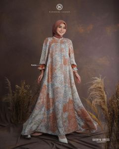 GAURYA DRESS || GAMIS NADHEERA MOTIF TERBARU