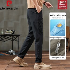 Pierre Cardin | Quần Tây Ôm Phối Mùa Hè Chống Nước Chống Bẩn Chống Tia UV