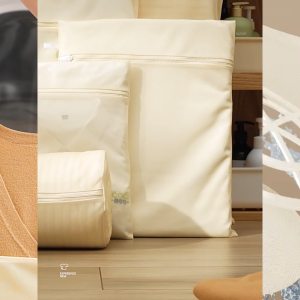 ECOCO Antibacterial Laundry Bag - Tas mesin cuci Tas mesin cuci khusus antibakteri Tebal pakaian dalam tas jaring tas cuci pakaian tas jaring besar