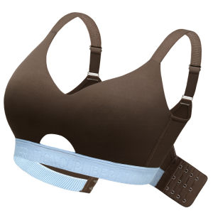 TANGLI | Smooth Smaller Appearance Underwire-free Bra for Large Chest Supporting and Preventing Sagging Suitable for Light Exercise Plus Size
