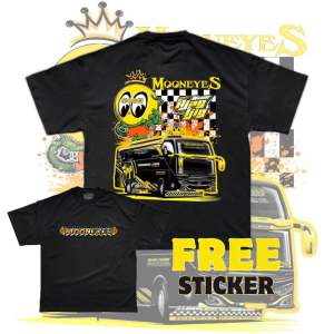 Kaos Bus Mooneyes Tunggal Jaya Baju Bus Mania Anak Laki Laki 2-15th Free Sticker