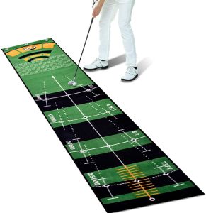 Golf Putting Practice Mat Portable Foldable Lightweight Durable Improve Putting Accuracy Training Golf Accessories Training Aid