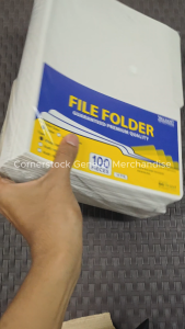 [WHOLESALE PRICE] Valiant 50pcs/100pcs White File Folder Short Long Advance or PX White 14pts Thick Long and Short